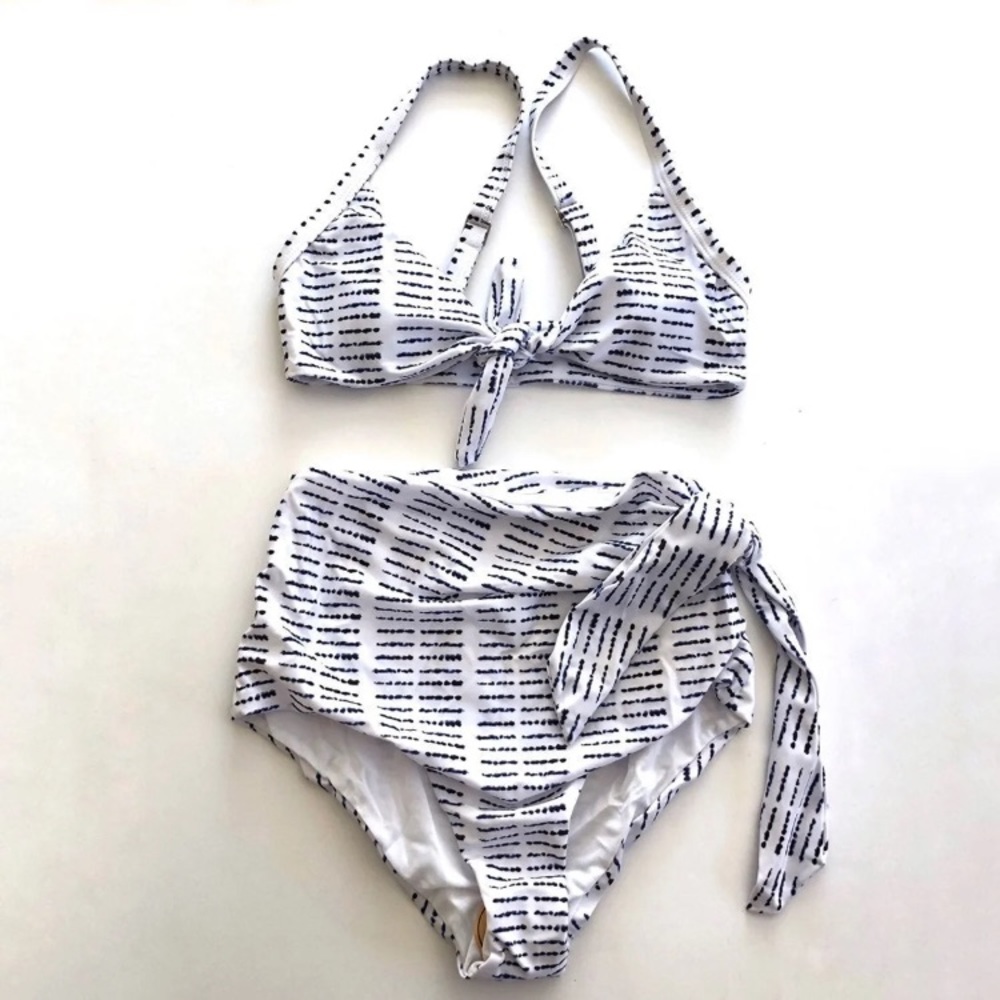 NWOT Shein Tie 2-piece Swimsuit